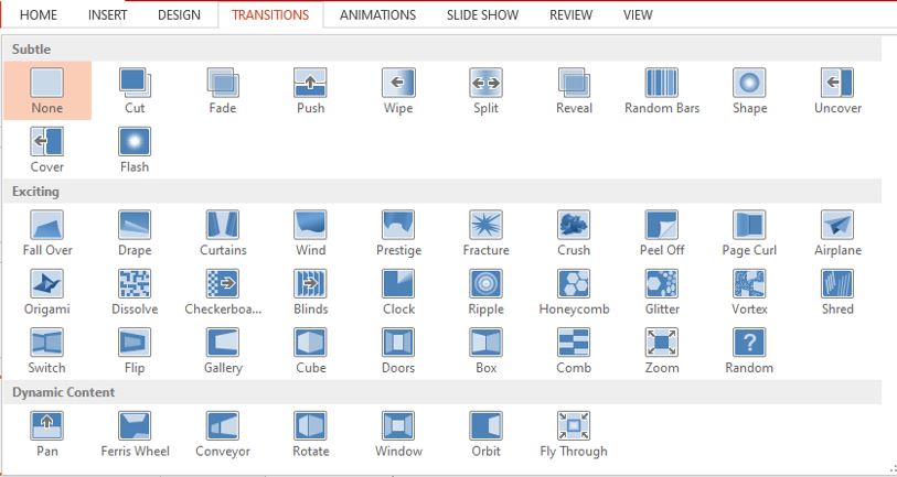 Transition - What is MS PowerPoint